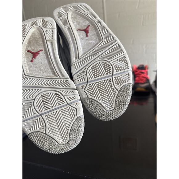 Size 7 (GS) - Jordan 4 Retro Mid White Oreo NBS239 - Picture 6 of 6